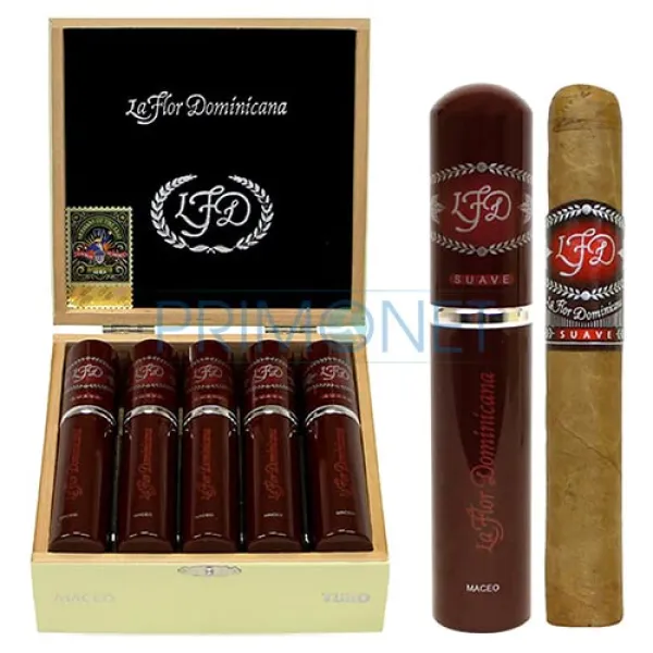 Trabucuri La Flor Dominicana Suave Maceo Robusto (10)