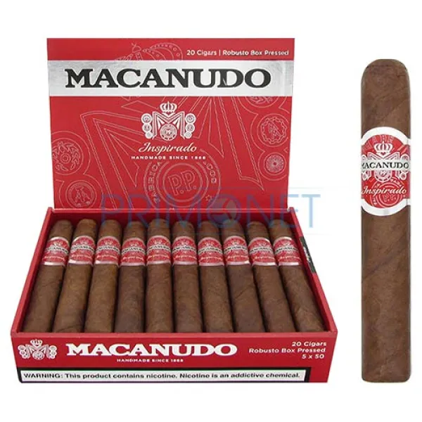 Trabucuri Macanudo Inspirado Red Robusto Box Pressed (20)