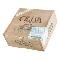 Cutie de lemn cu trabucuri premium marca Oliva Serie O Robusto in tub