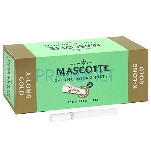 Tuburi Tigari Mascotte XLong Gold (24 mm) 200