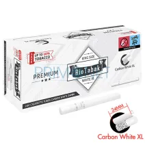 Tuburi Tigari RioTabak White XL Carbon Activ (24 mm) 200