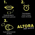 Pachet cu 20 de snus cu nicotina aroma de tutun, menta si gheata Altora Menthol Tobacco Ice Extra Strong