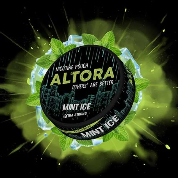 Pouch nicotina Altora Mint Ice Extra Strong 30 mg/g (12,8 mg/pouch)