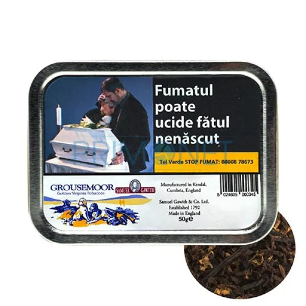 Tutun pentru Pipa Samuel Gawith Grousemoor 50g 