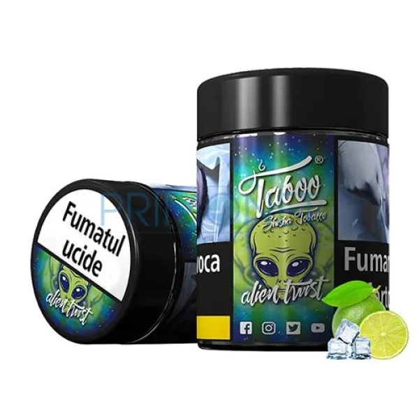 Tutun Narghilea Taboo Alien Twist (limeta inghetata) 50g