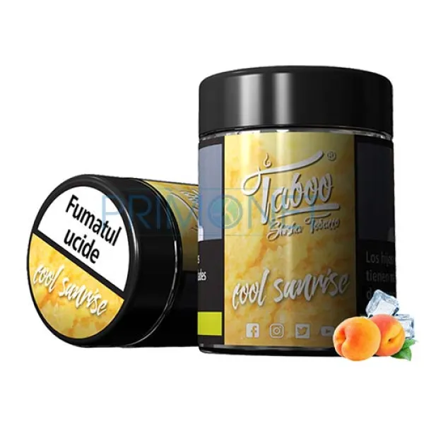 Tutun Narghilea Taboo Cool Sunrise (piersica)