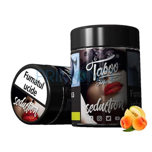 Tutun Narghilea Taboo Seduction (pepene galben, piersici)