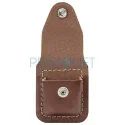 Port Bricheta din piele naturala Zippo Brown