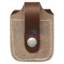 Port Bricheta din piele naturala Zippo Brown