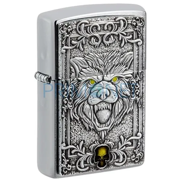 152288 Bricheta Zippo Wolf Emblem