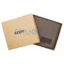 Portofel Zippo confectionat din material textil de culoare maro