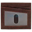 Portofel confectionat din piele naturala Zippo pentru carduri