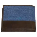 Portofel pentru barbati Zippo cu piele si material textil