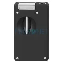 Bricheta cu cutter si punch pentru trabuc Caseti Black Matt