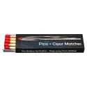Cutie cu 11 chibrituri pentru trabucuri si pipe cu lungimea de 100 mm