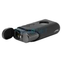 Bricheta cu arzator pentru trabuc EuroJet Black Matt cu flacara antivant