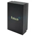Bricheta din otel inoxidabil pentru trabuc Ronson Bora Red cu punch inclus