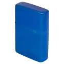 Bricheta Ronson Blue Ice cu benzina confectionata din otel de culoare albastra