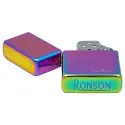 Bricheta Ronson cu benzina Rainbow cu flacara normala antivant
