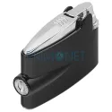 Bricheta cu gaz marca Ronson Mini Varaflame Black cu flacara normala