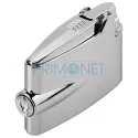 Bricheta metalica cu flacara normala Ronson Mini Varaflame Chrome