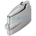 Bricheta de calitate Ronson Mini Varaflame Chrome Satin cu flacara normala