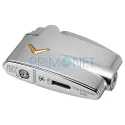 Bricheta de calitate Ronson Mini Varaflame Chrome Satin cu flacara normala