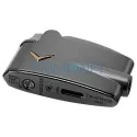 Bricheta metalica Ronson Mini Varaflame Gun Metal reincarcabila cu gaz