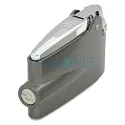 Bricheta cu gaz Ronson Premier Varaflame Gun Metal cu flacara normala