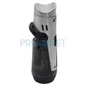 Bricheta metalica pentru trabuc Ronson Bora Chrome cu 2 arzatoare
