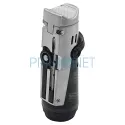 Bricheta metalica pentru trabuc Ronson Bora Chrome cu 2 arzatoare