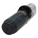 Bricheta metalica pentru trabuc Ronson Bora Chrome cu 2 arzatoare