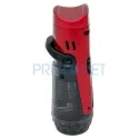 Bricheta din otel inoxidabil pentru trabuc Ronson Bora Red cu punch inclus