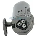 Bricheta metalica pentru trabuc Ronson Chinook Gun Metal