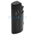 Bricheta Ronson Cyclon Black cu punch pentru trabuc din otel inoxidabil