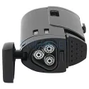 Bricheta Ronson Cyclon Black cu punch pentru trabuc din otel inoxidabil