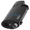 Bricheta Ronson Cyclon Black cu punch pentru trabuc din otel inoxidabil