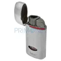 Bricheta trabuc Ronson Fen Silver cu punch confectionata din otel inoxidabil