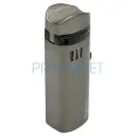 Bricheta cu punch pentru trabuc Ronson Mistral Gun Metal cu 3 arzatoare