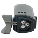Bricheta cu punch pentru trabuc Ronson Mistral Gun Metal cu 3 arzatoare