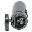 Bricheta metalica cu punch pentru trabuc Ronson Monsun Gun Metal