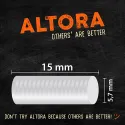 Pachet cu 120 de filtre pre cut pentru rulat tigari dimensiune ultra slim marca Altora