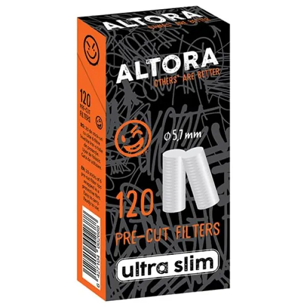 Filtre Tigari Altora Pre-Cut Ultra Slim 5,7/15 (120)