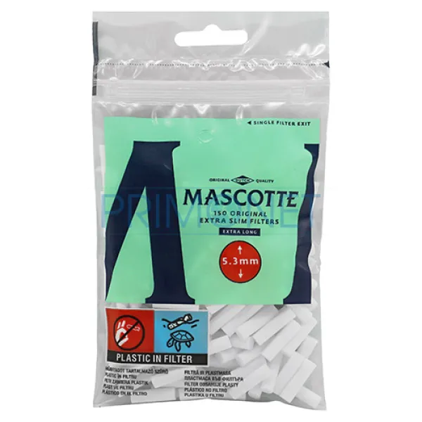 Filtre Tigari Mascotte Extra Slim Long 5,3/19 (150)