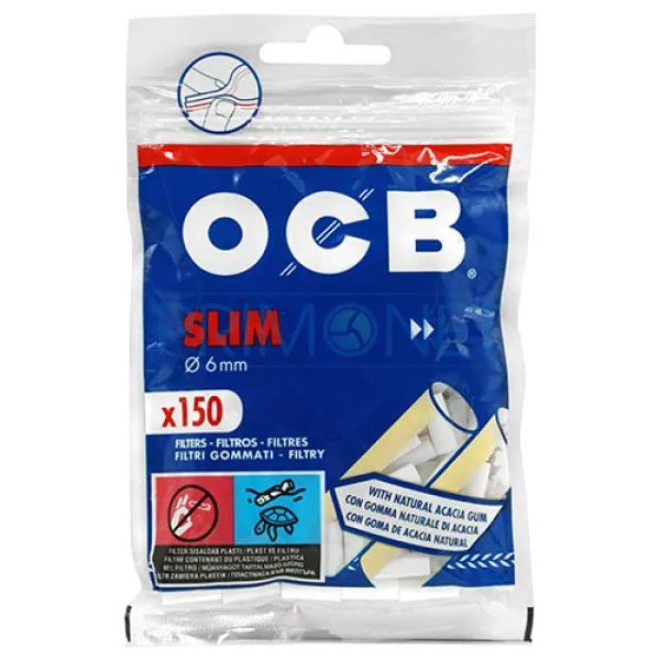 Filtre Tigari OCB Slim Gummed 6/15 (150)