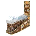 Pachet cu 50 filtre pentru rulat tigari OCB Virgin Activ Tips Limited Edition cu lungimea de 27 mm si diametru de 7 mm