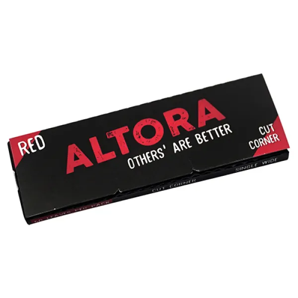 Foite Rulat Tutun Altora Red (cut corner)