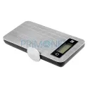 Cantar metalic marca High Fly de buzunar cu display digital LCD luminat