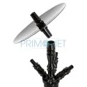 97214 Narghilea Kaya Inox Giza Gun Seablue 57 CM