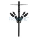 97214 Narghilea Kaya Inox Giza Gun Seablue 57 CM